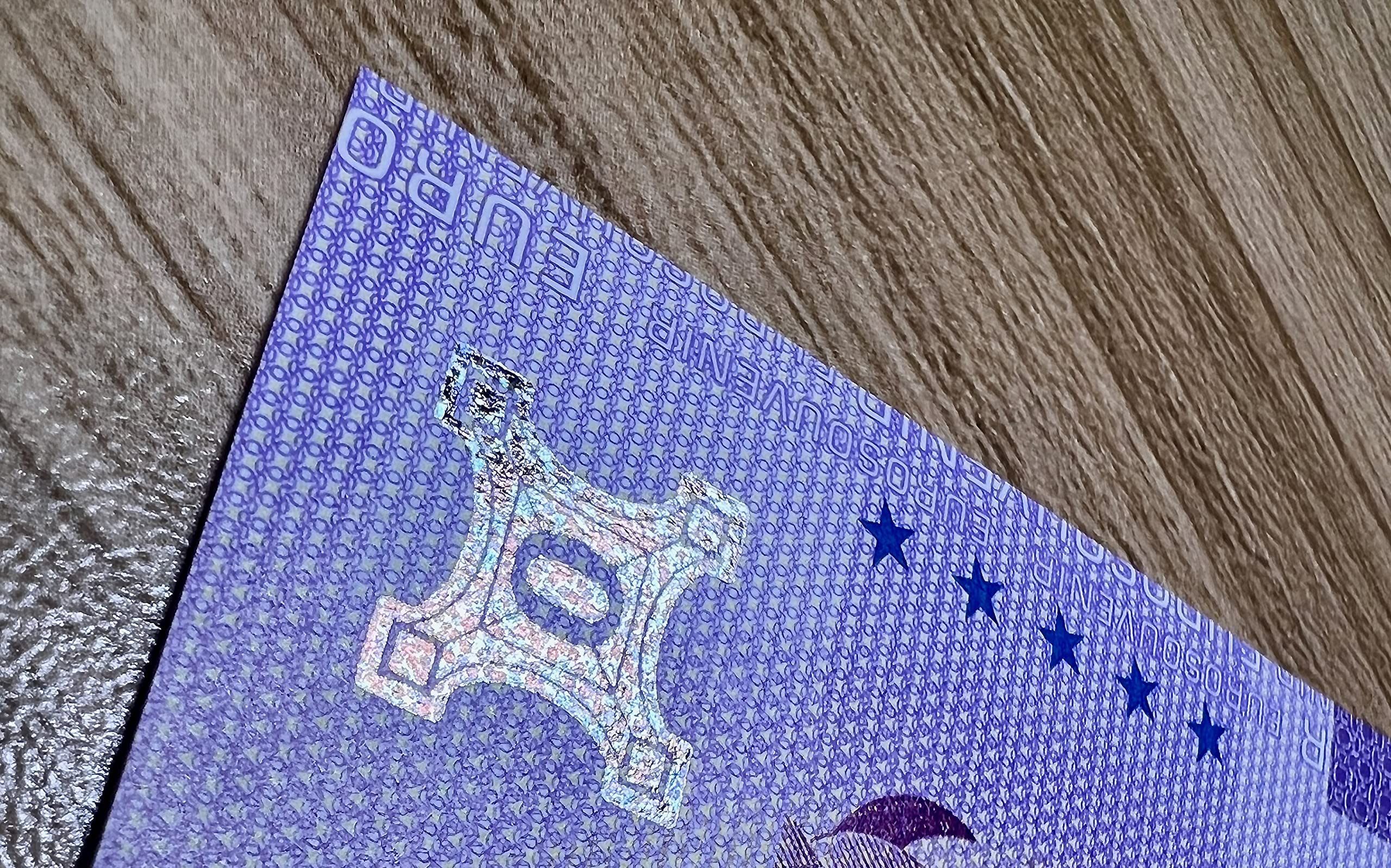 Oryginalne prezenty - Personalizowany banknot Gran Vía w Madrycie - Nadruk na papierowych pieniądzach - Oryginalne upominki ślubne - Projekt banknotu - Pamiątka Euro