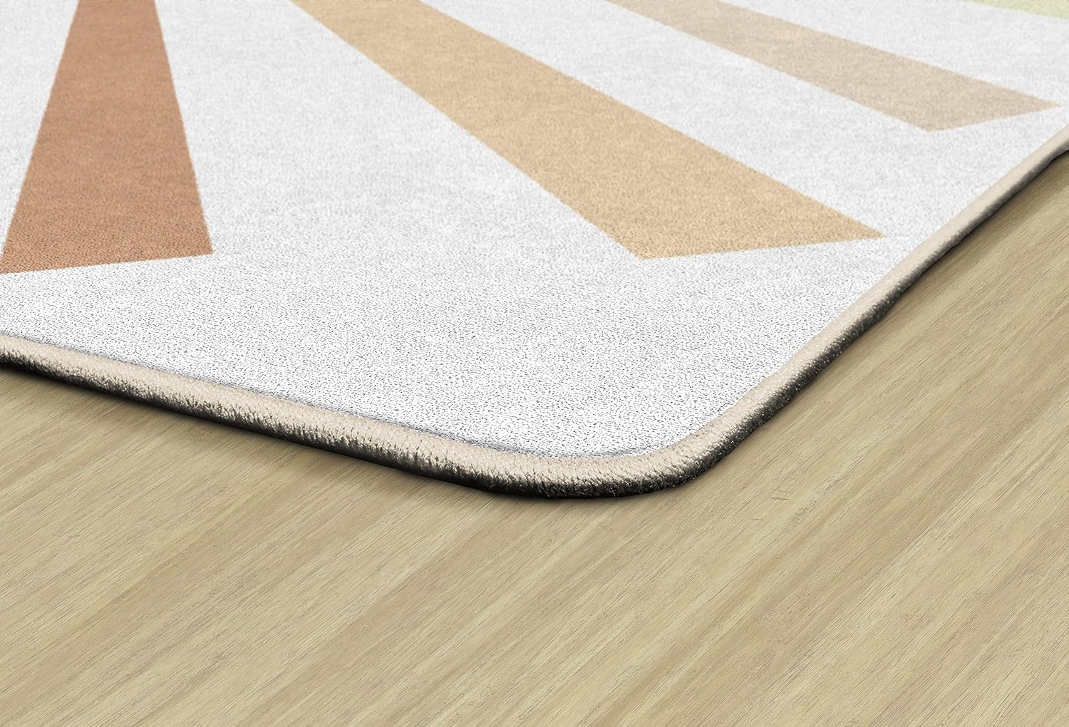 Flagship Carpets Simply Stylish Boho Rainbow My Sunshine Classroom Area Rug for Indoor Classroom Learning or Kid Bedroom Educational Play Mat, 7'6" x 12', Multi