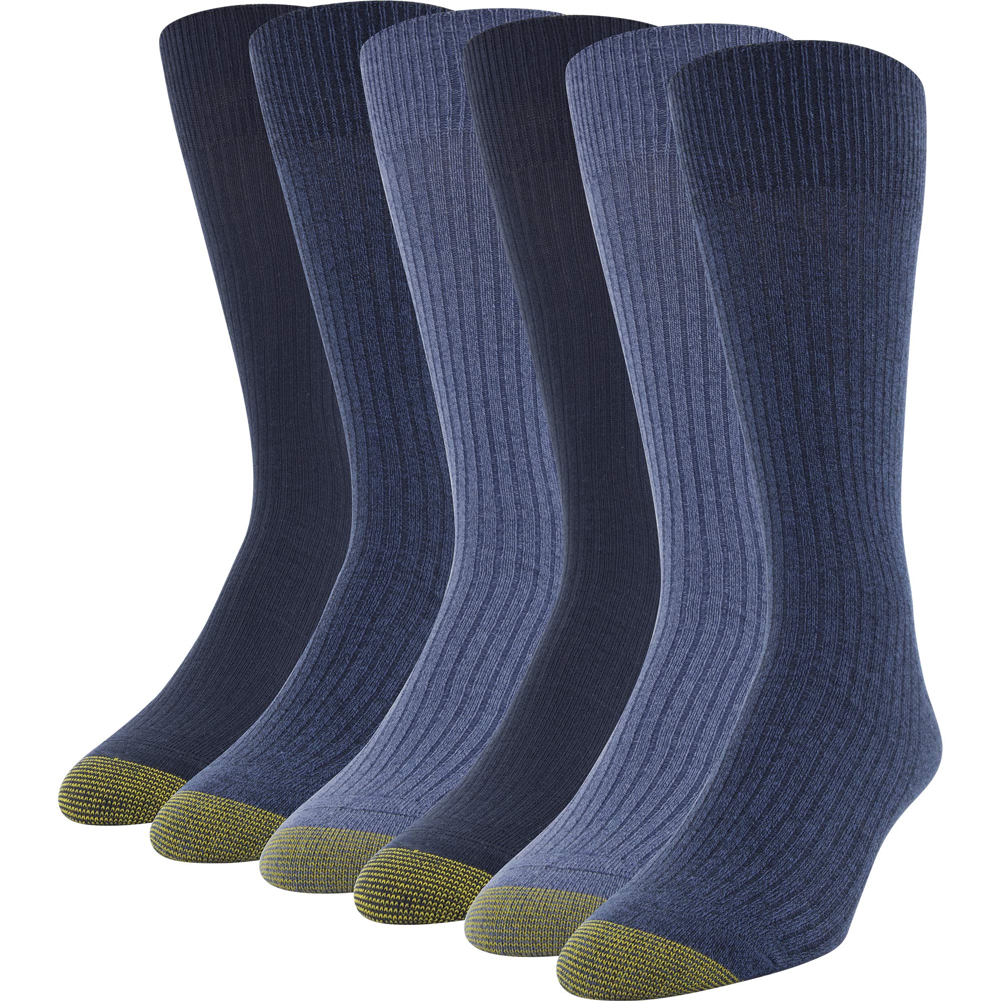 mens Stanton Crew Socks, 6 Pairs Dress Sock (pack of 6)