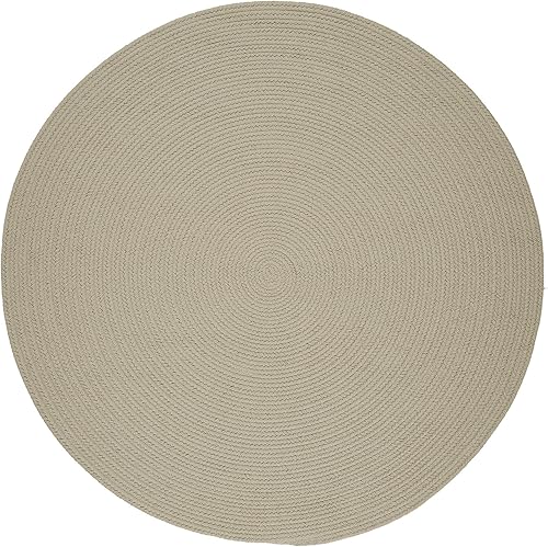 Miniatura 55 de Tapete de interior/exterior, diseño texturado trenzado, tapete reversible, Sintético, Marrón Marrón,Negro -,Azul (Hydrangea Blue),Azul