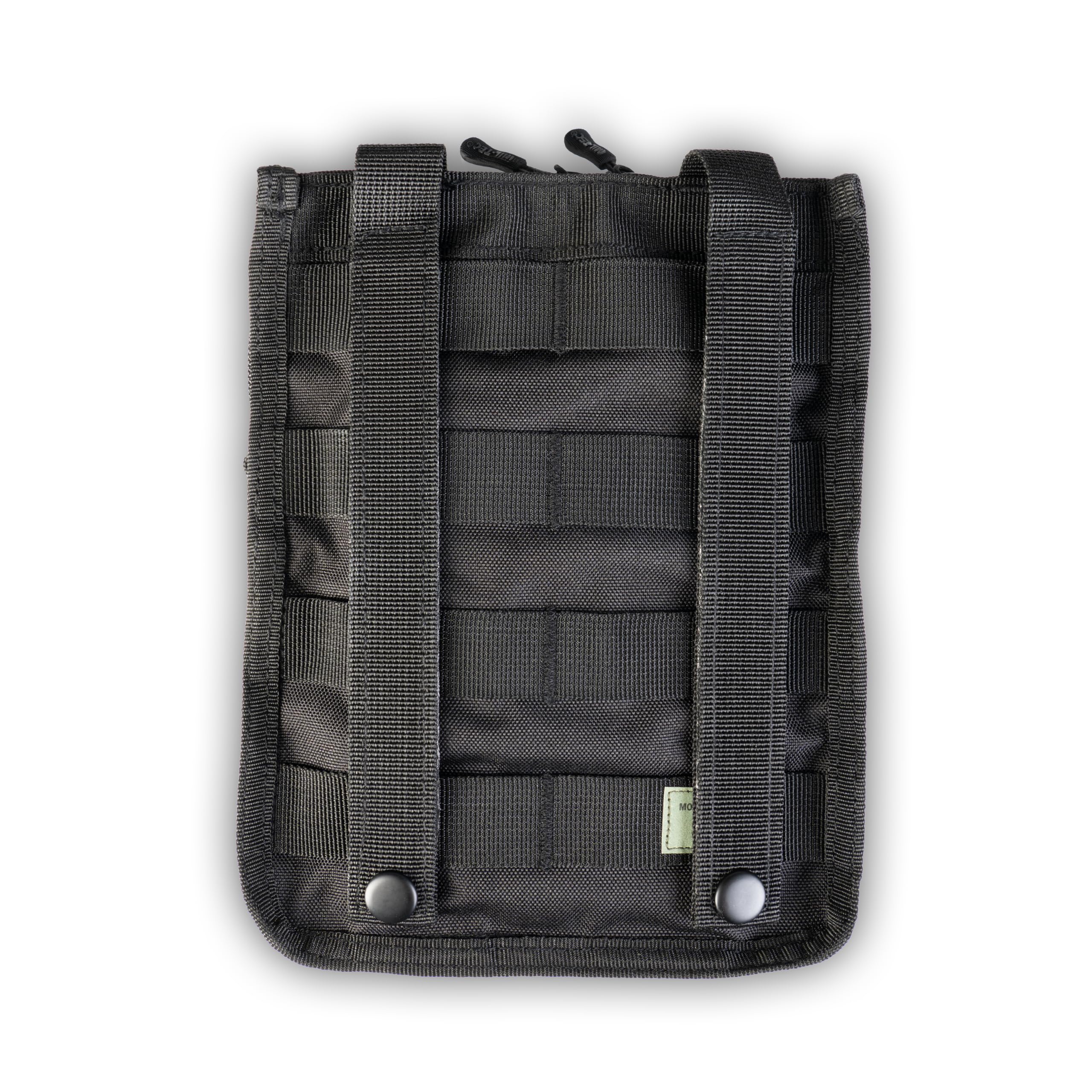 Miltec New Leina, Kit Primo Soccorso Tattico Grande con attacchi Molle, 43 Pezzi, First Aid (Nero)