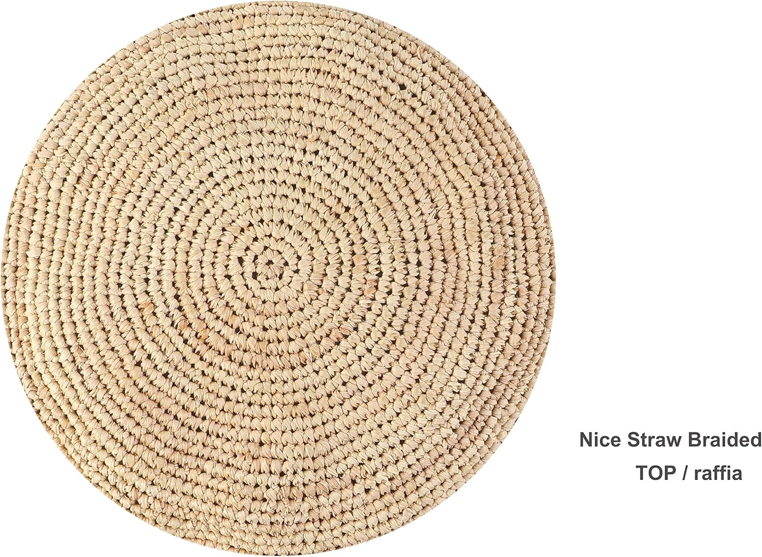 Women's Bucket Hats Fashion Womens Summer Beach Sun Straw Hat - Image 3