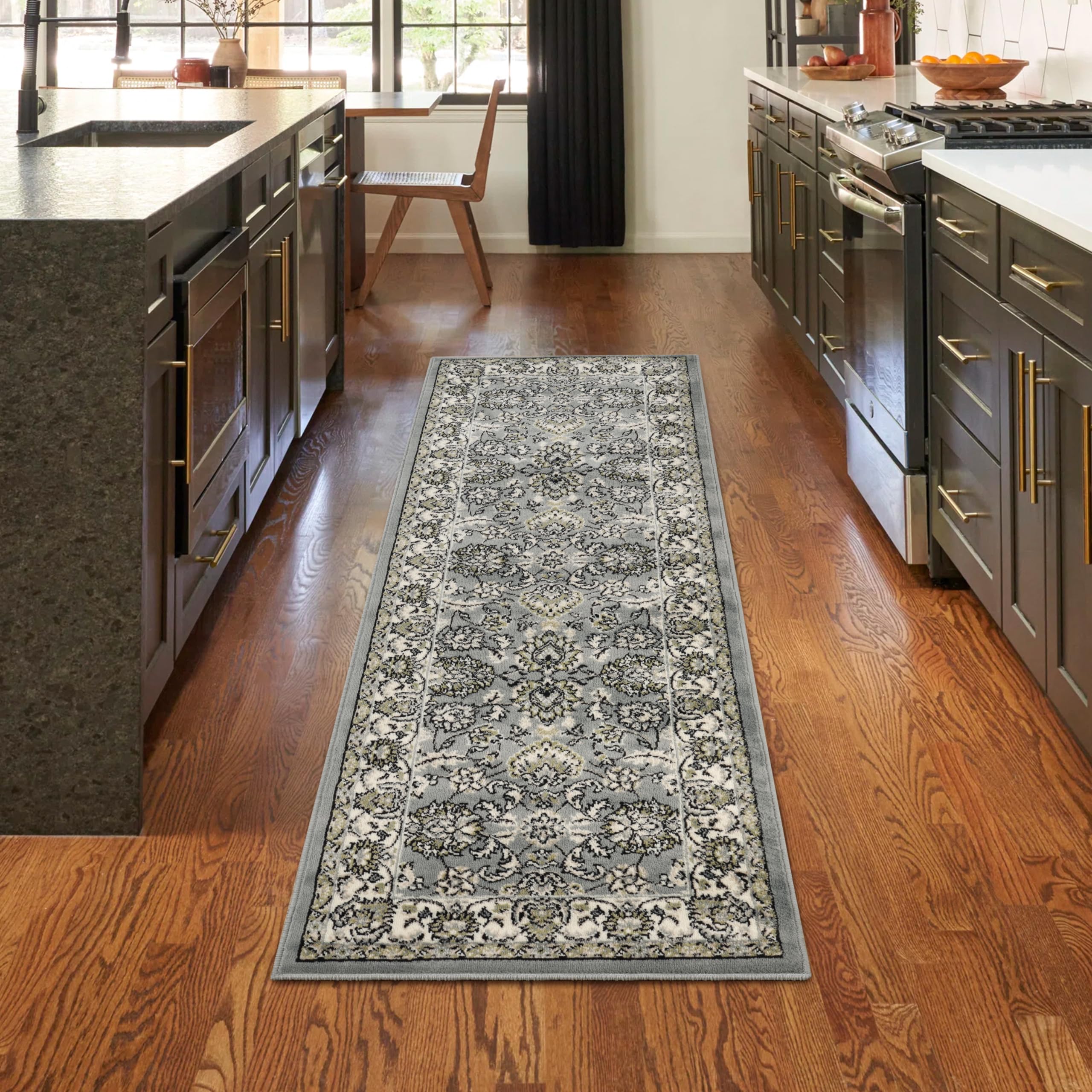 Tapis de couloir Lille collection supérieure élégante 69x244cm