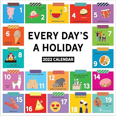 Amazon.com: Lang Celebrate Every Day 2022 Wall Calendar (22991002006) : Everything Else