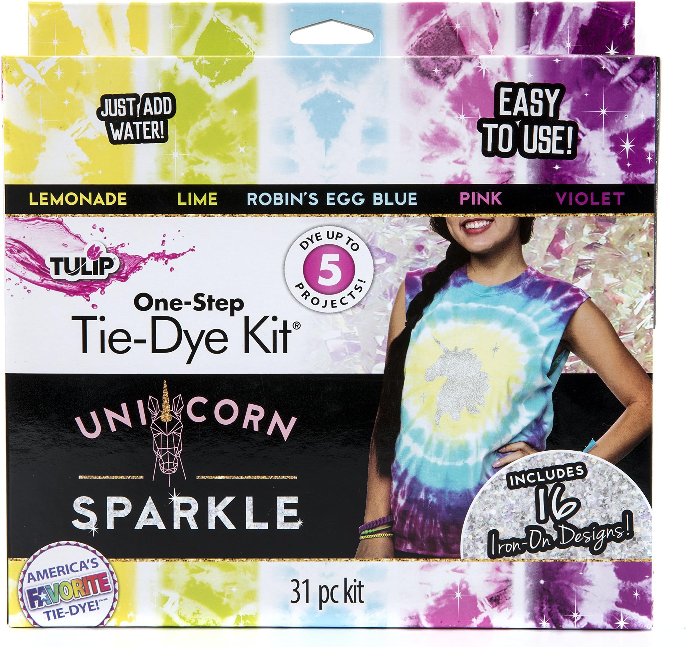 Tulip 36806 Tie Dye Unicorn Box Kit