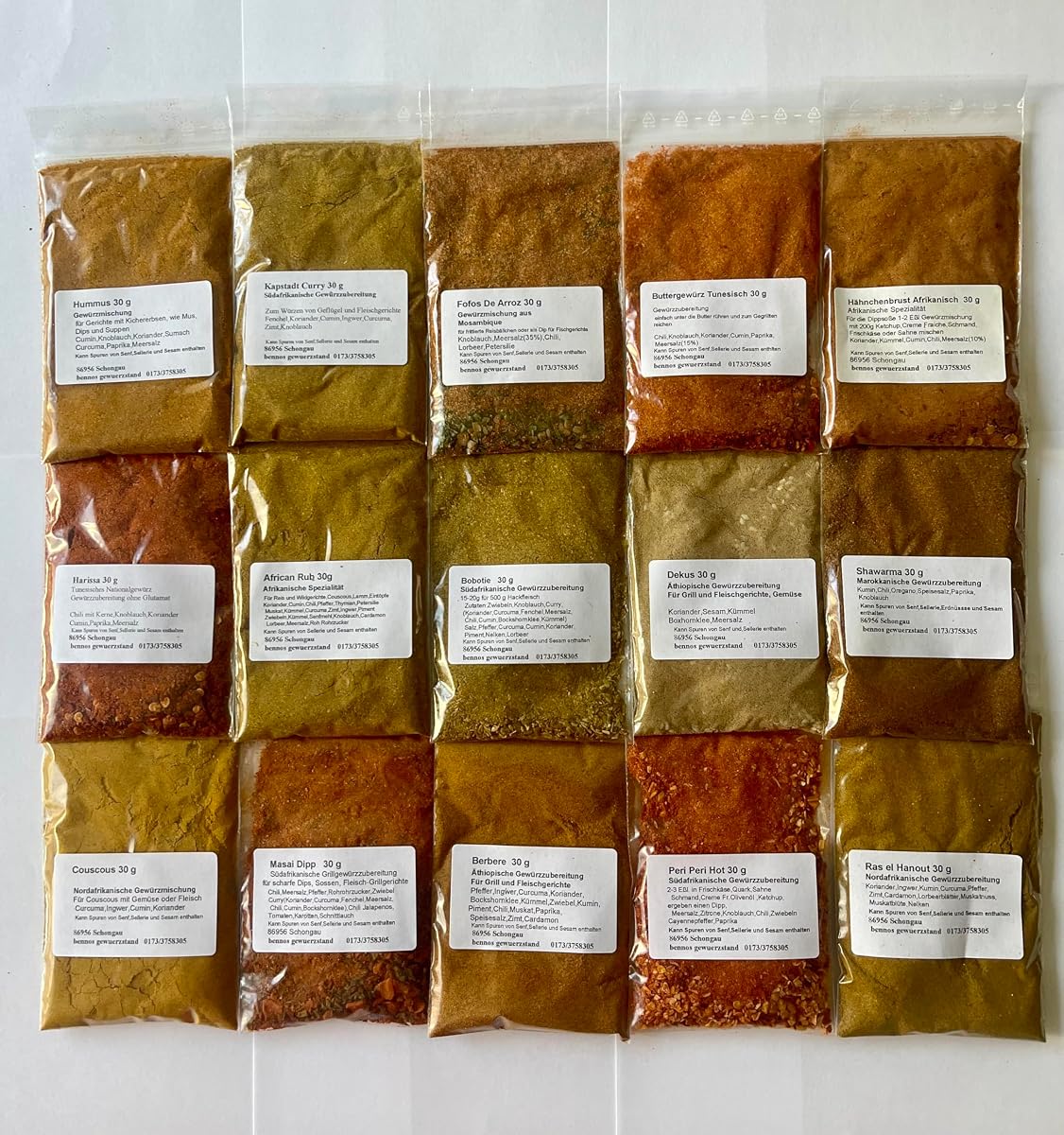 African Herb & Spice Seed Gift Set – Grow Harissa & Berbere