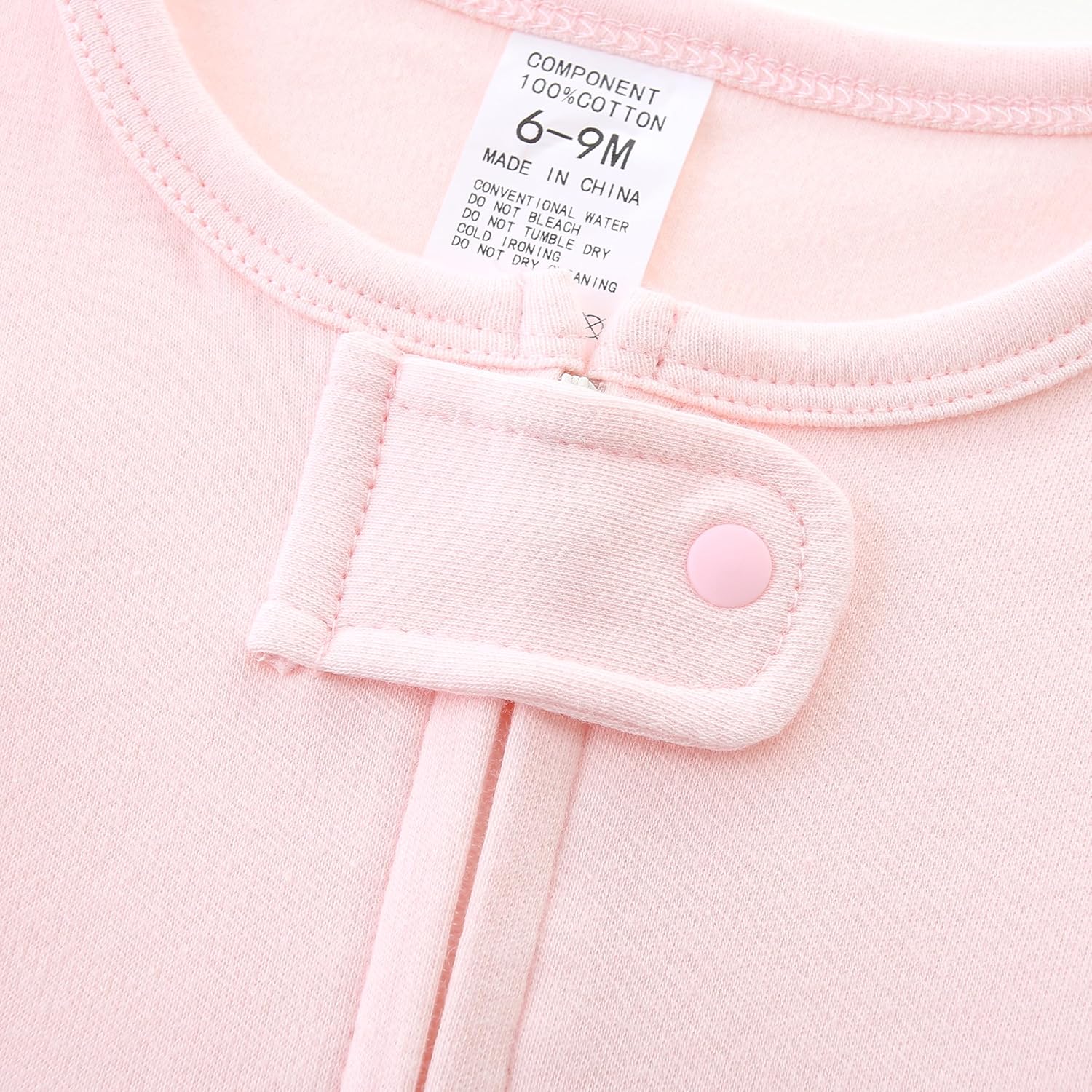 Baby Girl Boy Zipper Sleepers Clothes,Cotton Toddler Pajamas,Cute Onesie Outfits Newborn Footies - Image 2