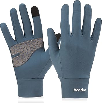 Arcweg Running Gloves Winter Thermal Anti-Slip Touchscreen Gloves Fleece Lining Gloves Men Women for Walking Cycling Driving