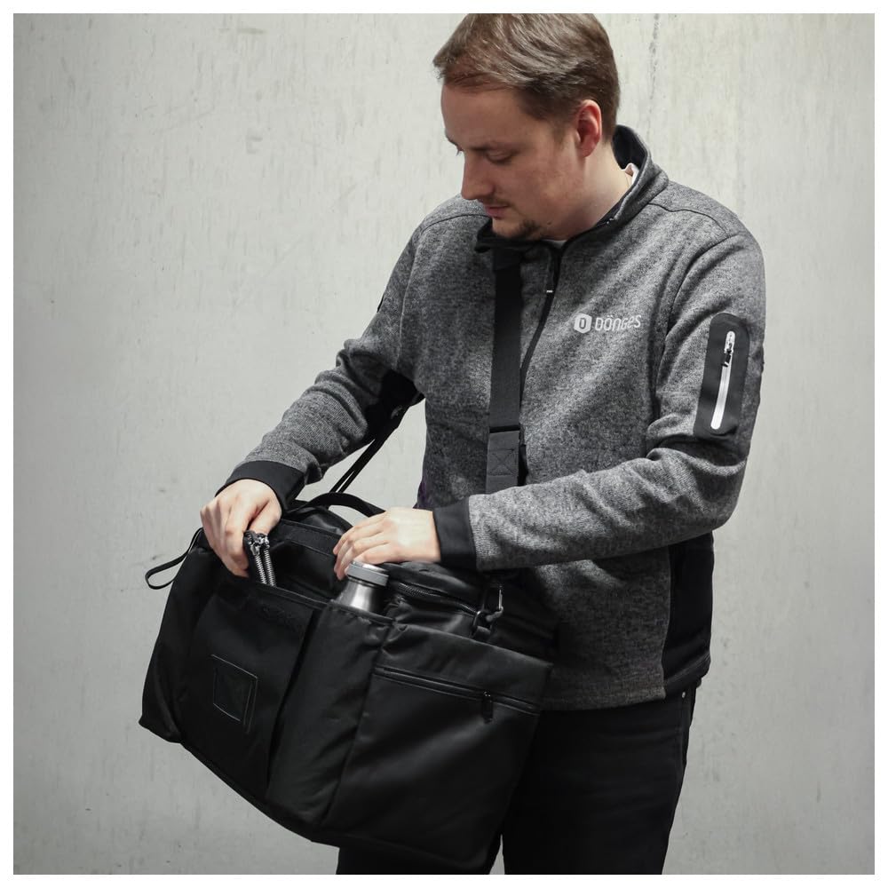 Dönges Polizei Ausrüstungstasche | Innenmaß 50 x 22 x 32 cm, 35 Liter Volumen | Großzügige & taktische Polizeitasche, Einsatztasche SEK, Zoll, Security, Molle Organizer, Range Bag