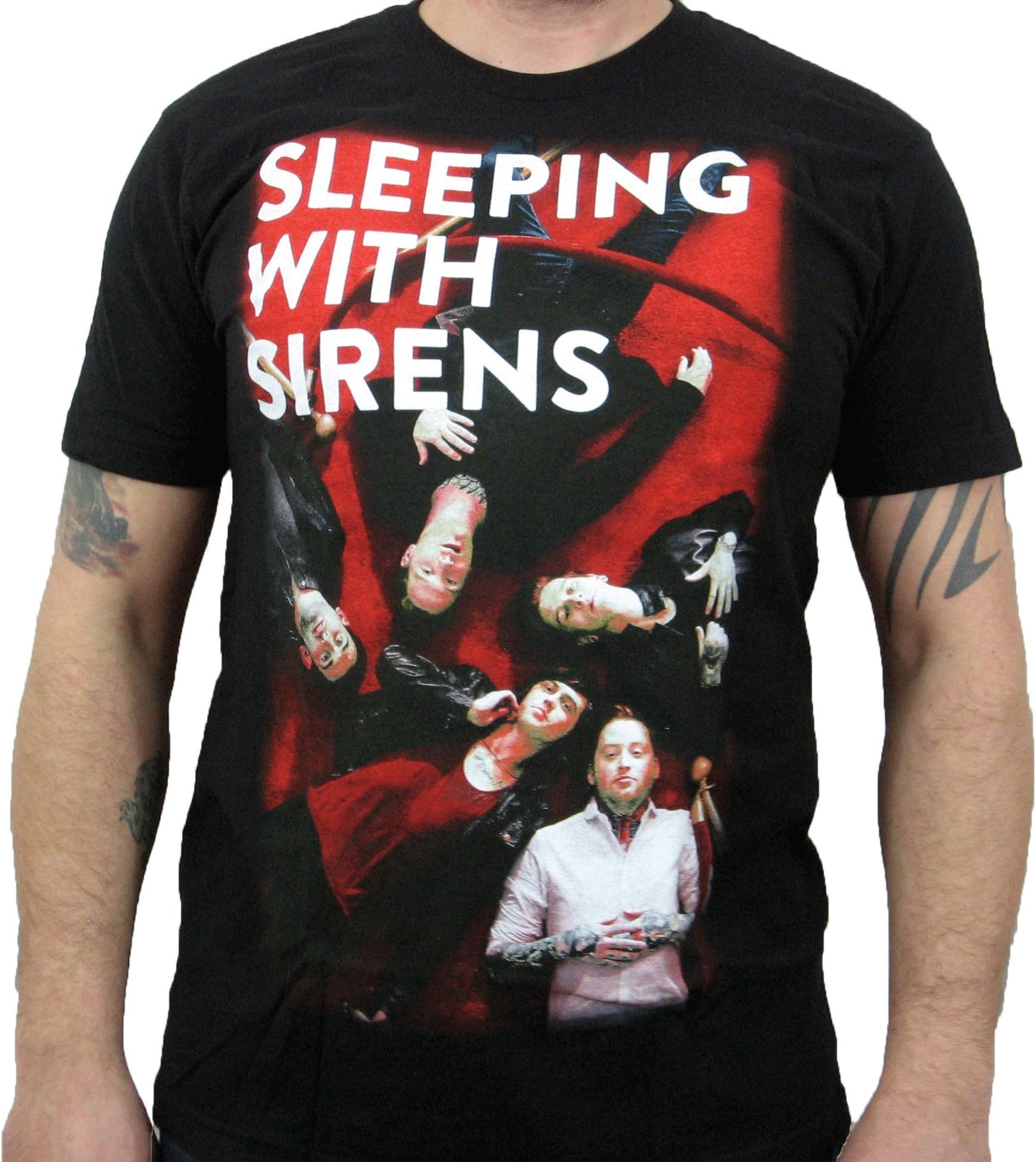 Hardcore Apparel Men's Sleeping With Sirens “Red Carpet” T-Shirt