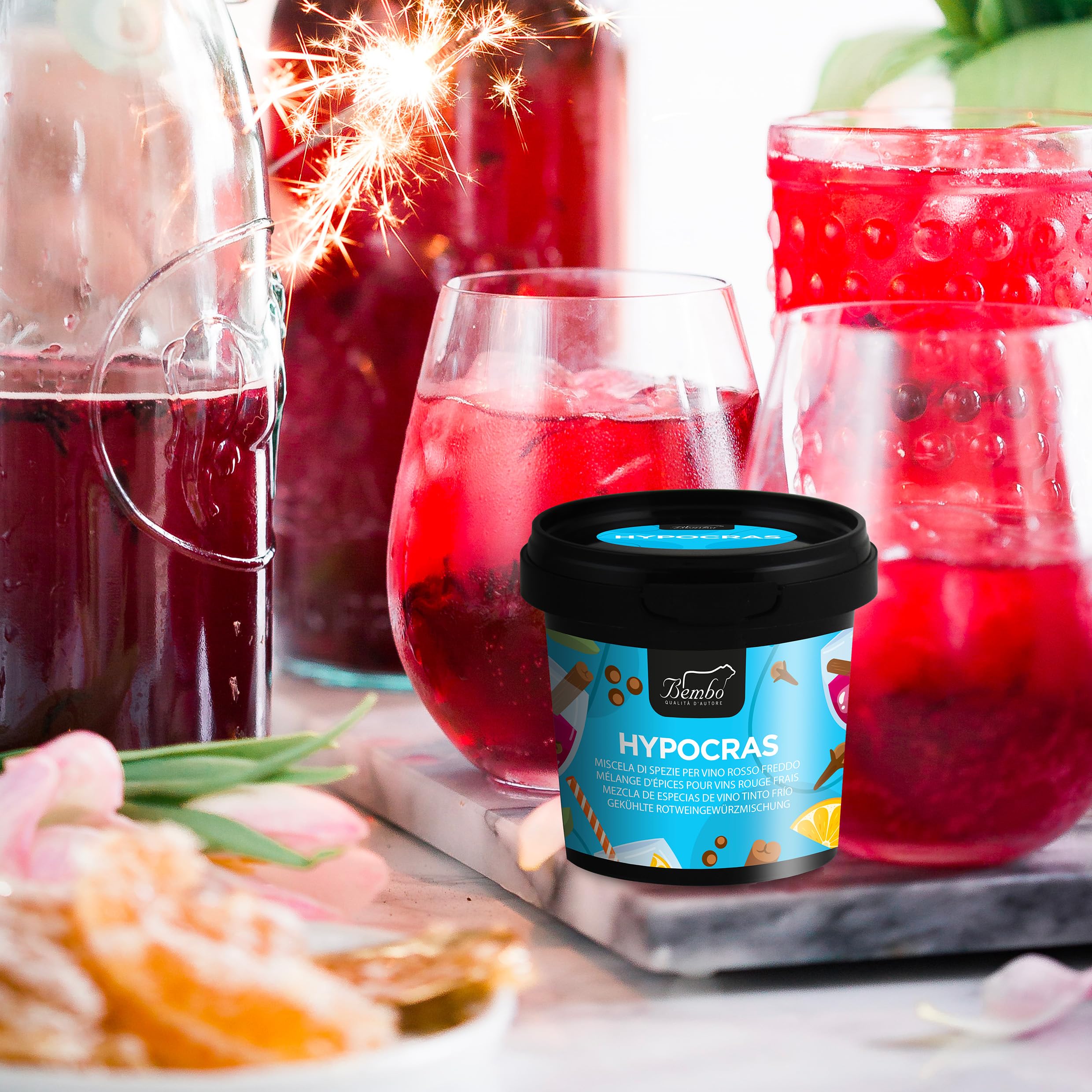 6 Mezclas de Especias para 6 Vinos Especiados - Sangria Blanca, Sangria Tinta, Margot, Hypocras, Vin Brulè, Grog - Idea de Regalo para El y Ella, para un Cumpleaños, Aniversario o Invitación a Cenar