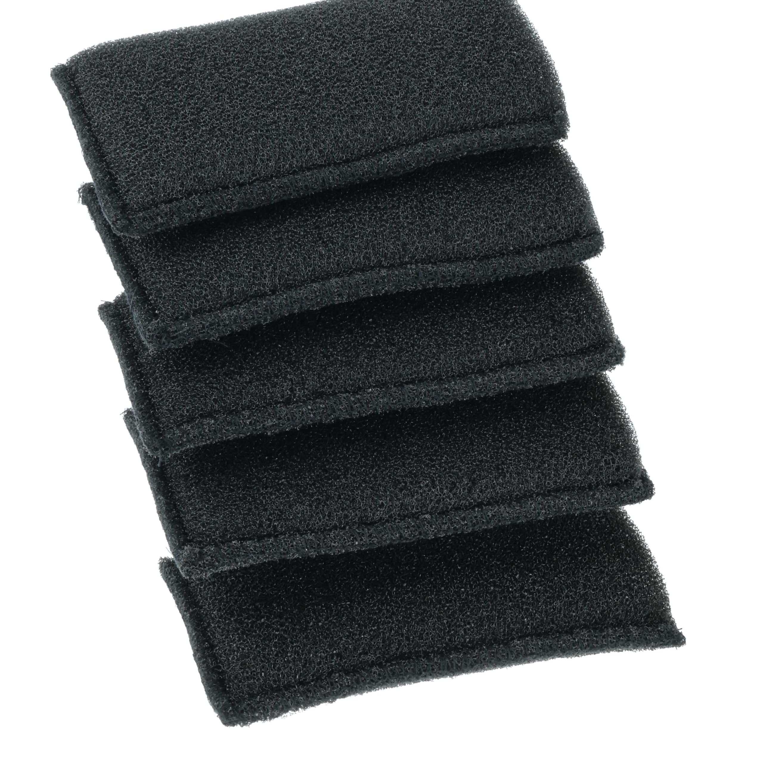 vhbw 20 x filtr do odkurzacza kompatybilny z Einhell TE-VC 18/10 Li-Solo, 18/10 Li-Solo; EX; odkurzacz NA – filtr piankowy, czarny