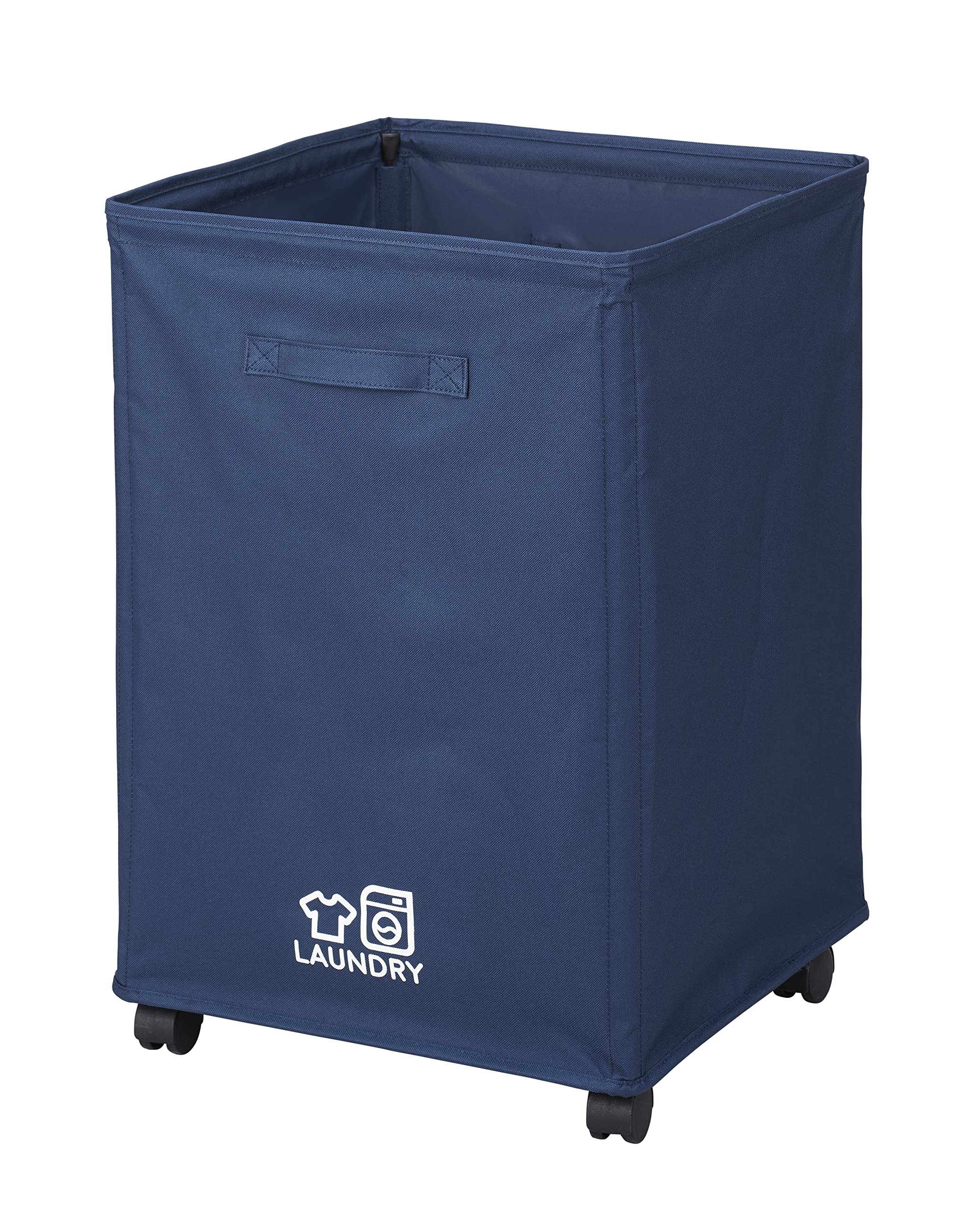 Amazon｜パール金属 ランドリー バスケット 洗濯 かご 76L