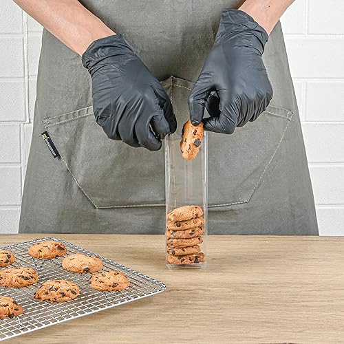 Miniatura 5 de Restaurantware Bag Tek - 2 bolsas de refuerzo de 8.25 pulgadas, 100 bolsas de dulces sellables con calor, paquete seguro para alimentos, palomitas