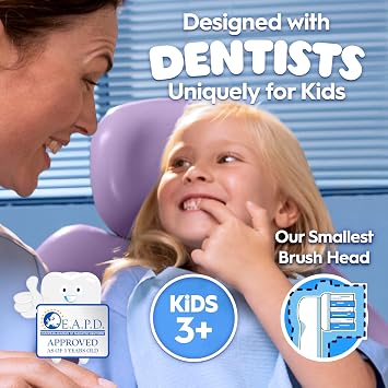 Oral-B Pro Kids Electric Toothbrush, 1 Handle Featuring Frozen, 1 Toothbrush Head, Designed by Braun, for Ages 3+