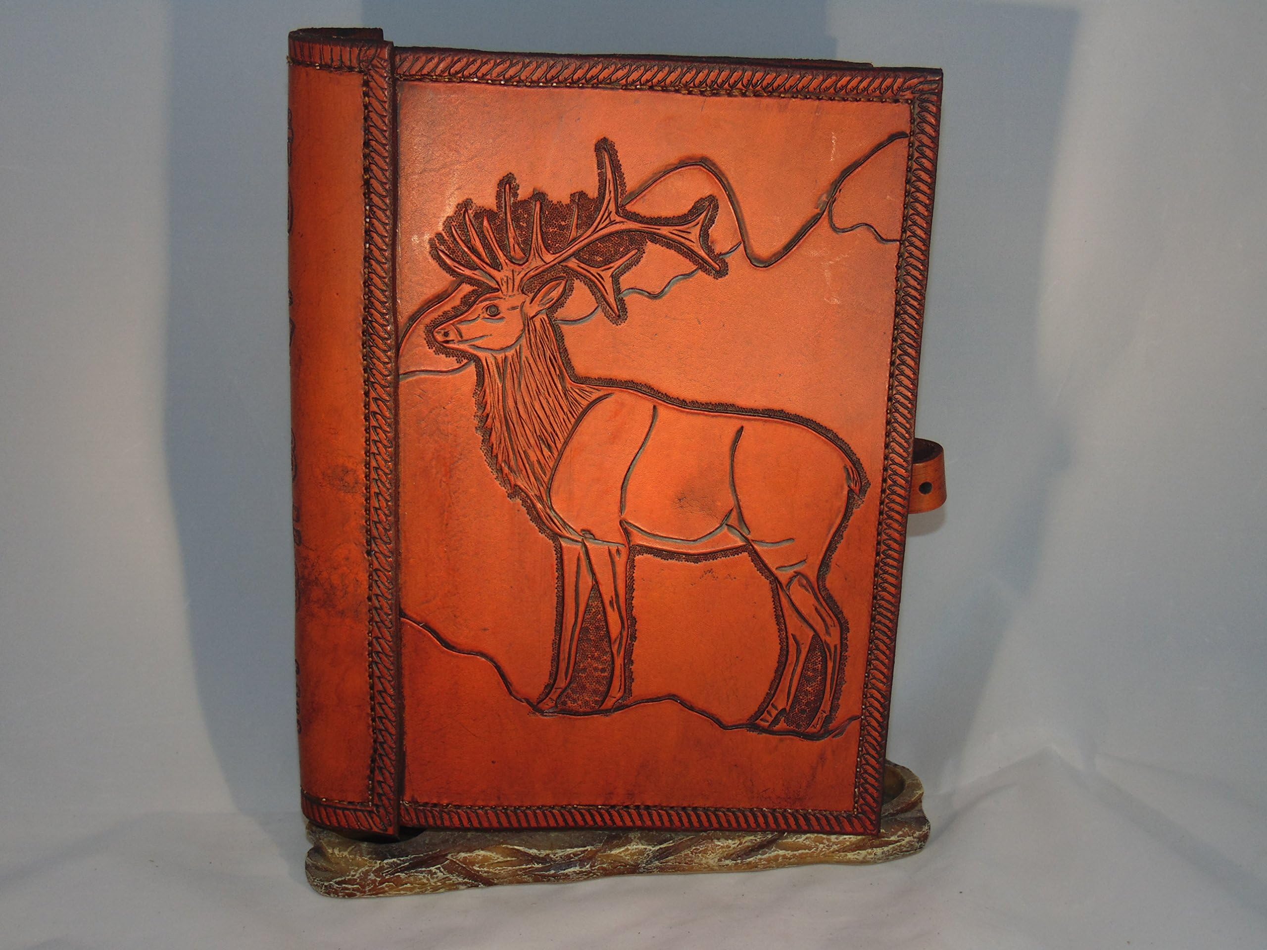 Leather Bible Cover - Wildlife