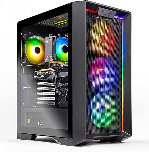 Miniatura 1 de Skytech Nebula Gaming PC de sobremesa  Intel Core i3 12100F 3.3 GHz, NVIDIA RTX 3050, 500GB NVME SSD, 16GB DDR4 RAM 3200, 600W Gold PSU, Wi-Fi,