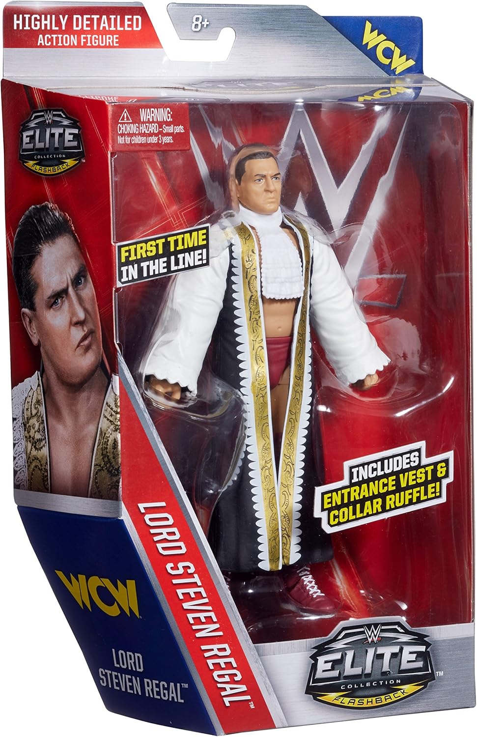WWE Elite Flashback Lord Steven Regal Figure