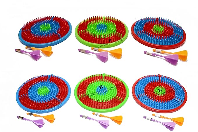 Perpetual Bliss (Pack of 12) Dart Game for Kids / Birthday Party Return Gifts (Dimension)cm:16.5x18x2
