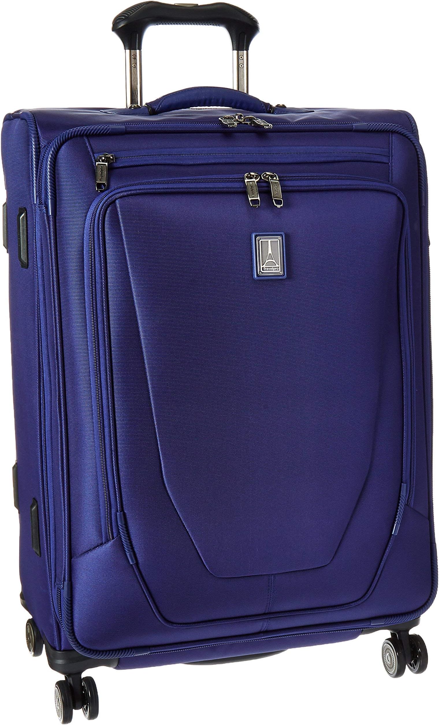 Travelpro Crew 11 25" Expandable Spinner Suitcases (One Size, Indigo)
