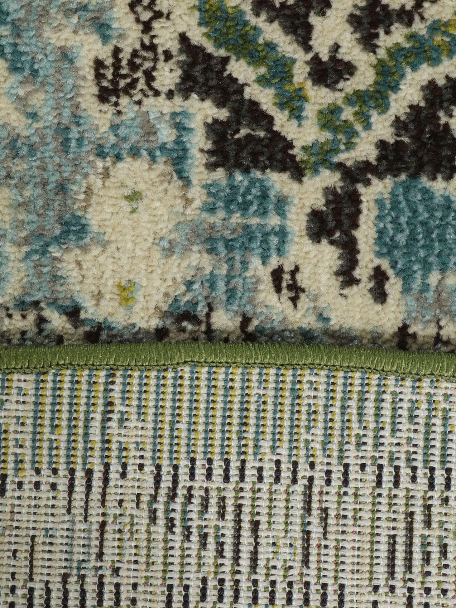 RugVista Leia Teppich, Ø 200 cm, Grün