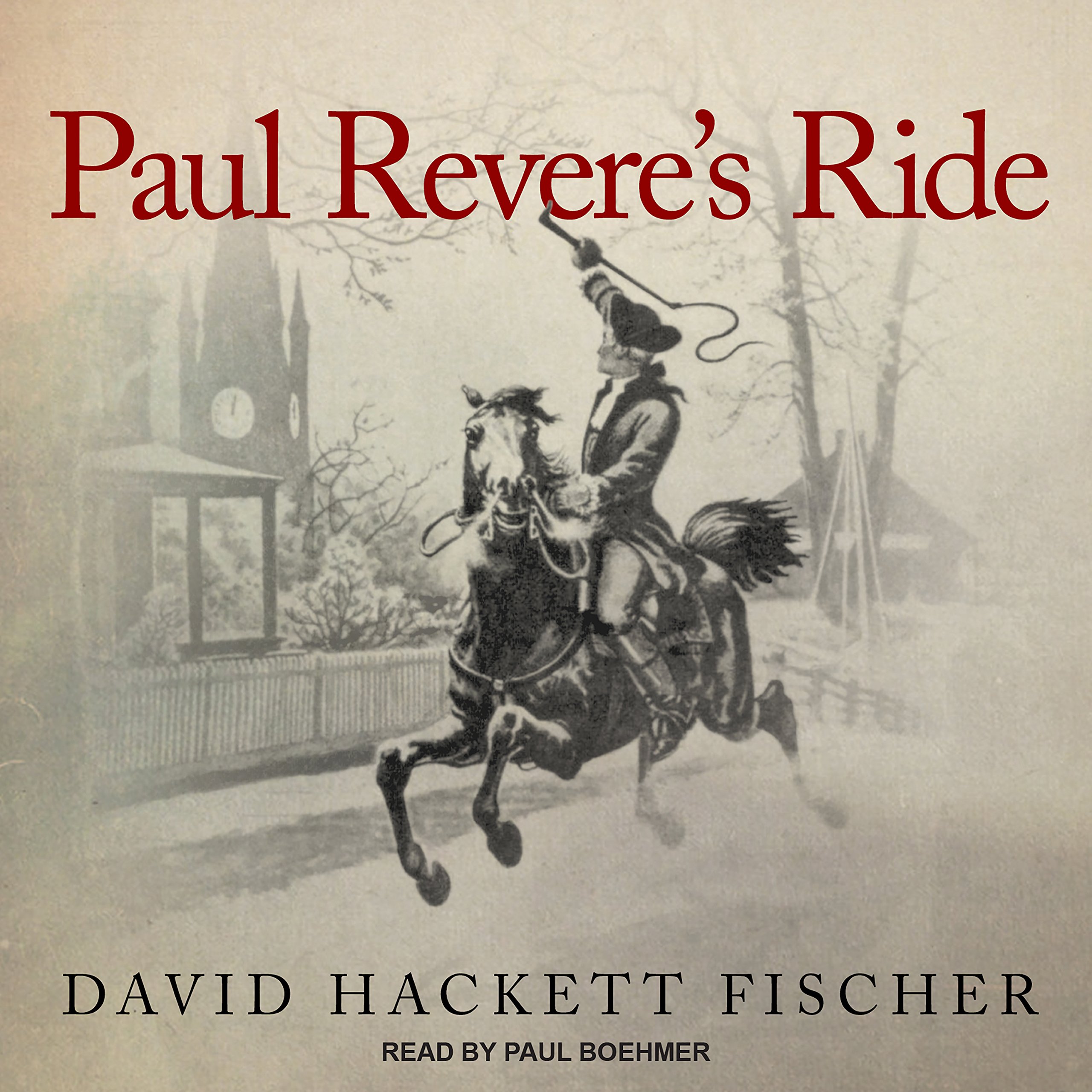 Cover art for Paul Revere's Ride