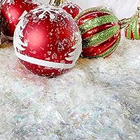 Vista 7 de Jimmy Jem's - Navidad blanco iridiscente para globos de nieve, decoraciones 32 oz (9700)