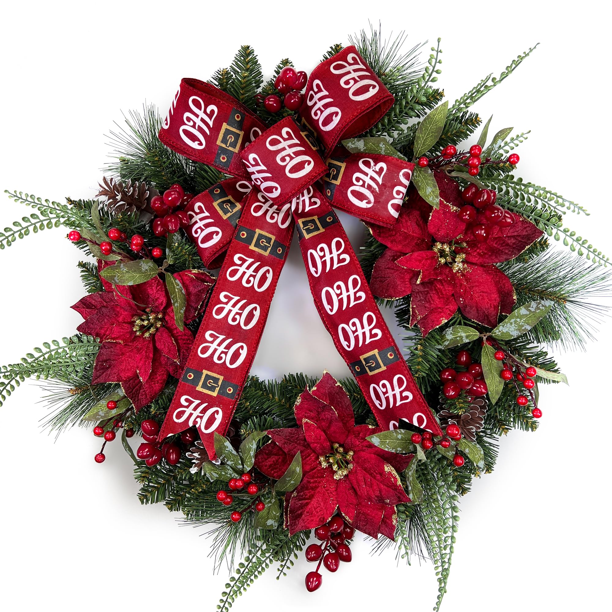 24 Inch Artificial Christmas Wreath