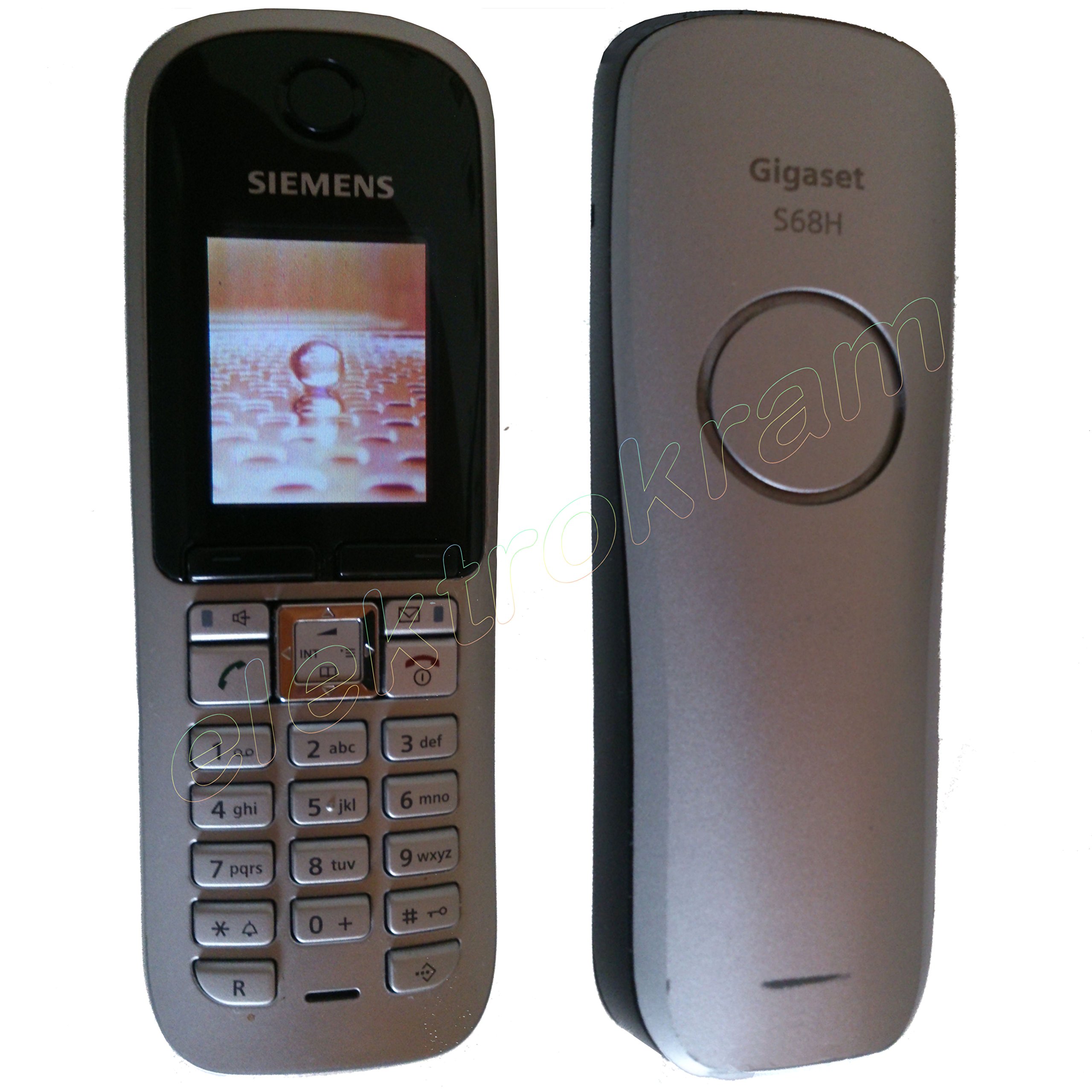 Gigaset SX685 ISDN Schnurlostelefon (beleuchtetes grafisches Display, Anrufbeantworter, Bluetooth) titanium