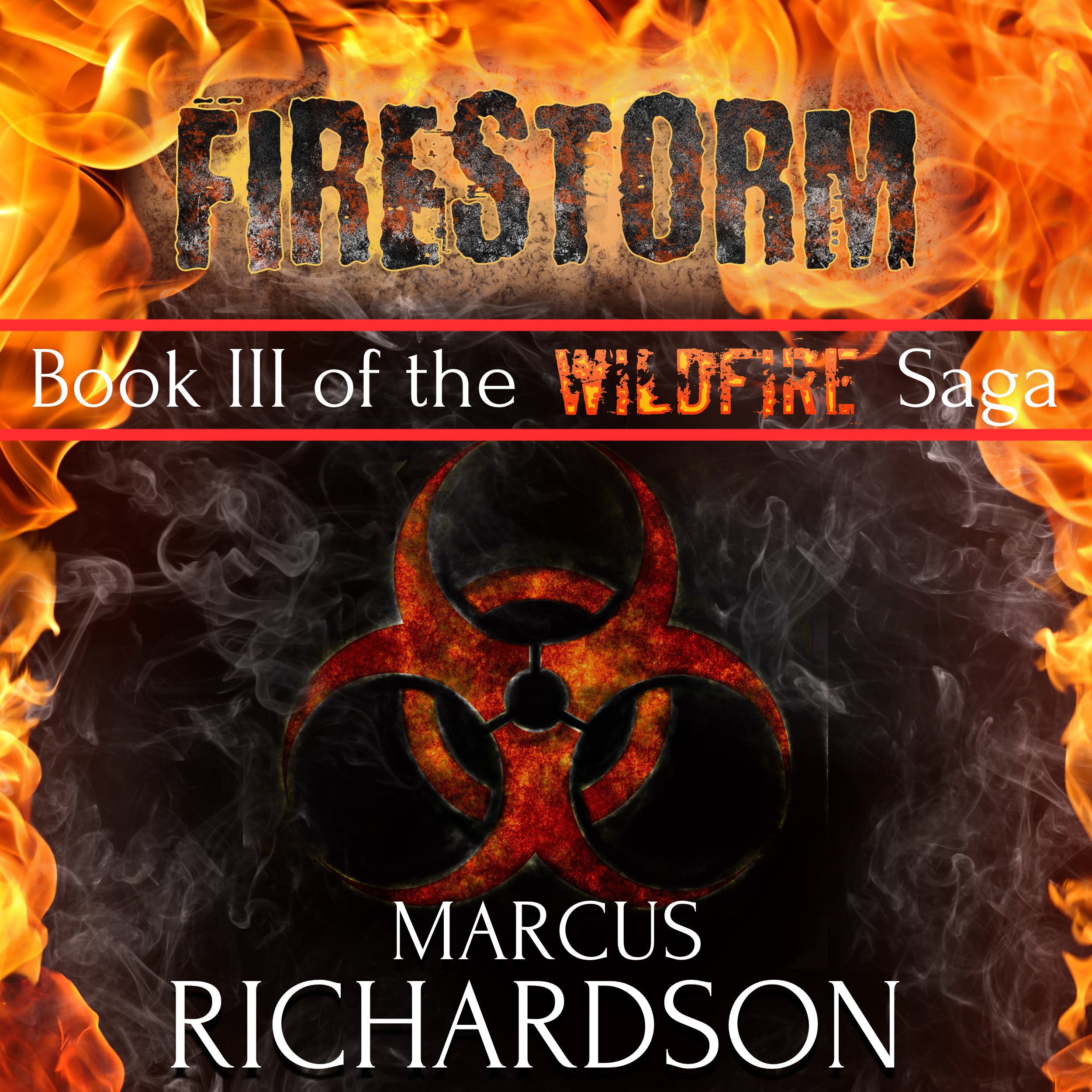 Cover art for Firestorm: The Wildfire Saga, Book 3