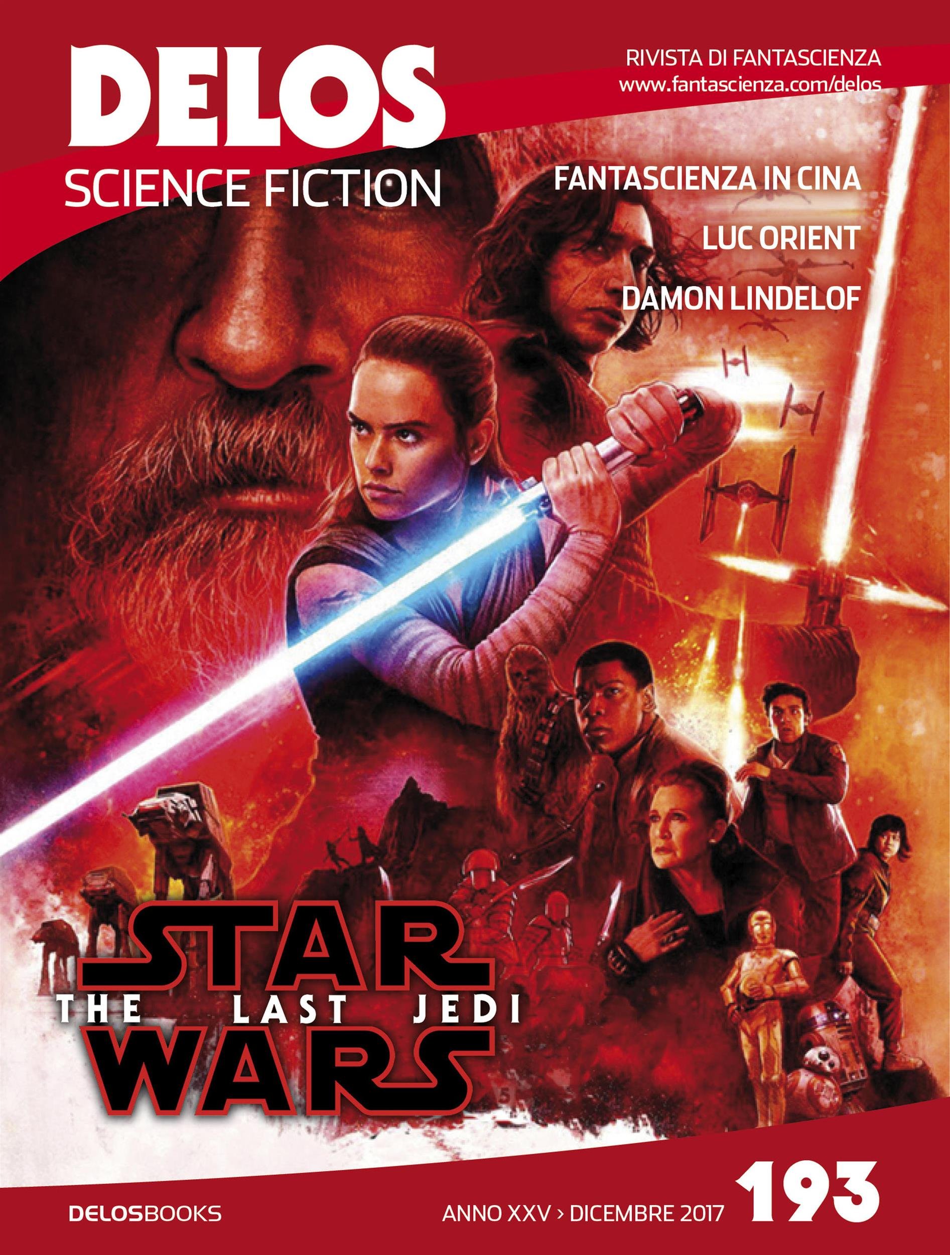 Cover of Delos Science Fiction, #193 - Dicembre 2017