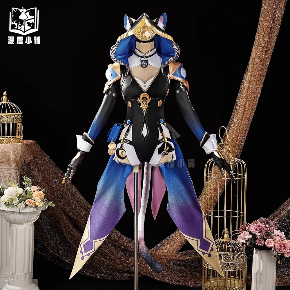 崩壊スターレイル サフェル コスプレ 衣装 ウィッグ 靴 セット 91DYLxrqegL._AC_UY1000_.jpg