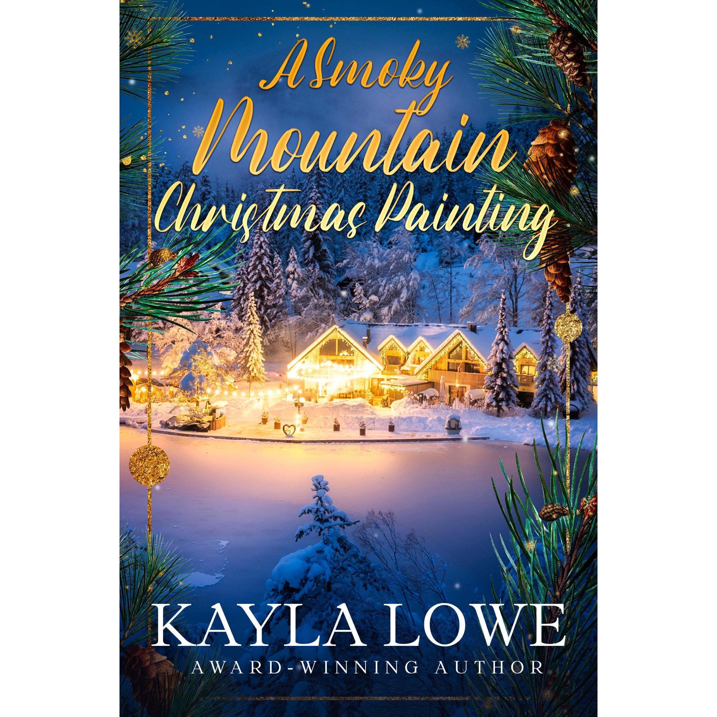 A Smoky Mountain Christmas Painting