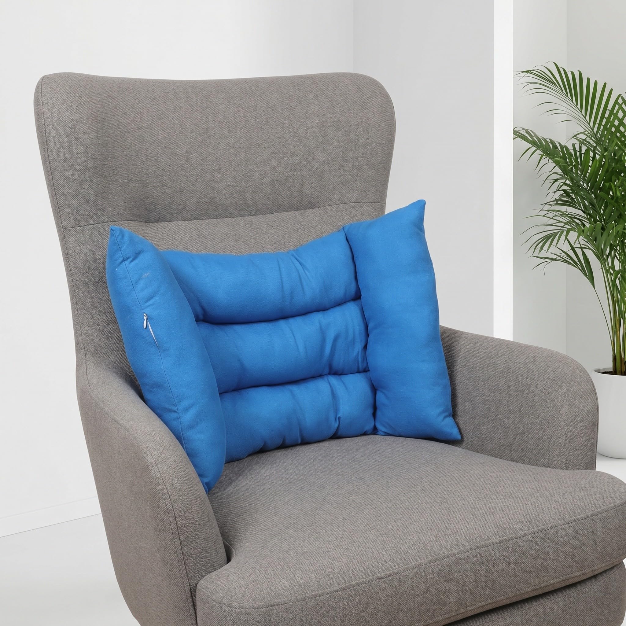 Lurrose Soporte Lateral para Silla de Ruedas - Cojín de Apoyo para la Espalda - Mejora la Postura - Cuña de Asistencia para Sentarse para Personas Mayores discapacitadas o Pacientes Que han sufrido