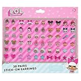 UPD LOL Dolls Sticker Earrings (24 Pair) Earrings Stickers, Birthdays, Party Favor