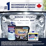 Finish Quantum Jet Dry Dishwasher Rinse Aid for Ultimate Shine & Dry, 100% Better Drying vs Detergent, 946 ml