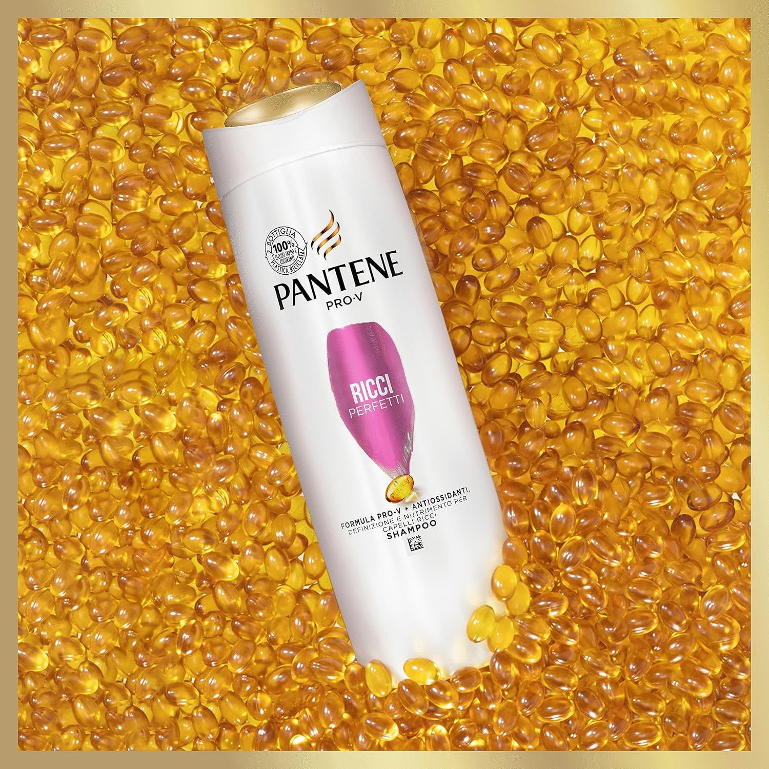 Pantene Shampoo Pro-V Ricci Perfetti, per Capelli Ricci Definiti, per Crespi e Ribelli, Capelli Luminosi e Corposi, Maxi Formato da 6 x 300 ml - Immagine 3