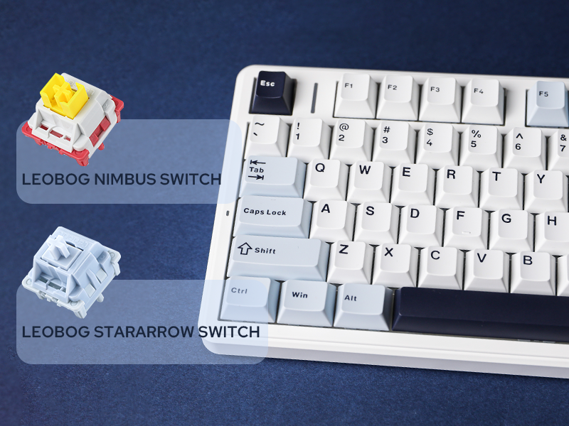 MechLands Aula F75 PRO 75% Wireless Gaming Keyboard, Gasket Mechanical Custom Ke