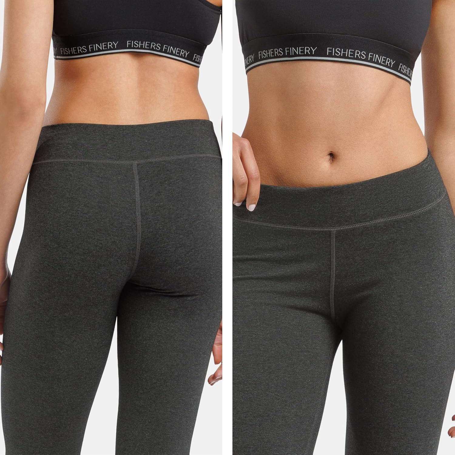 Fishers Finery Women's Organic Cotton Blend Bootcut Yoga Pant; Athletic Casual Pant - Image 5