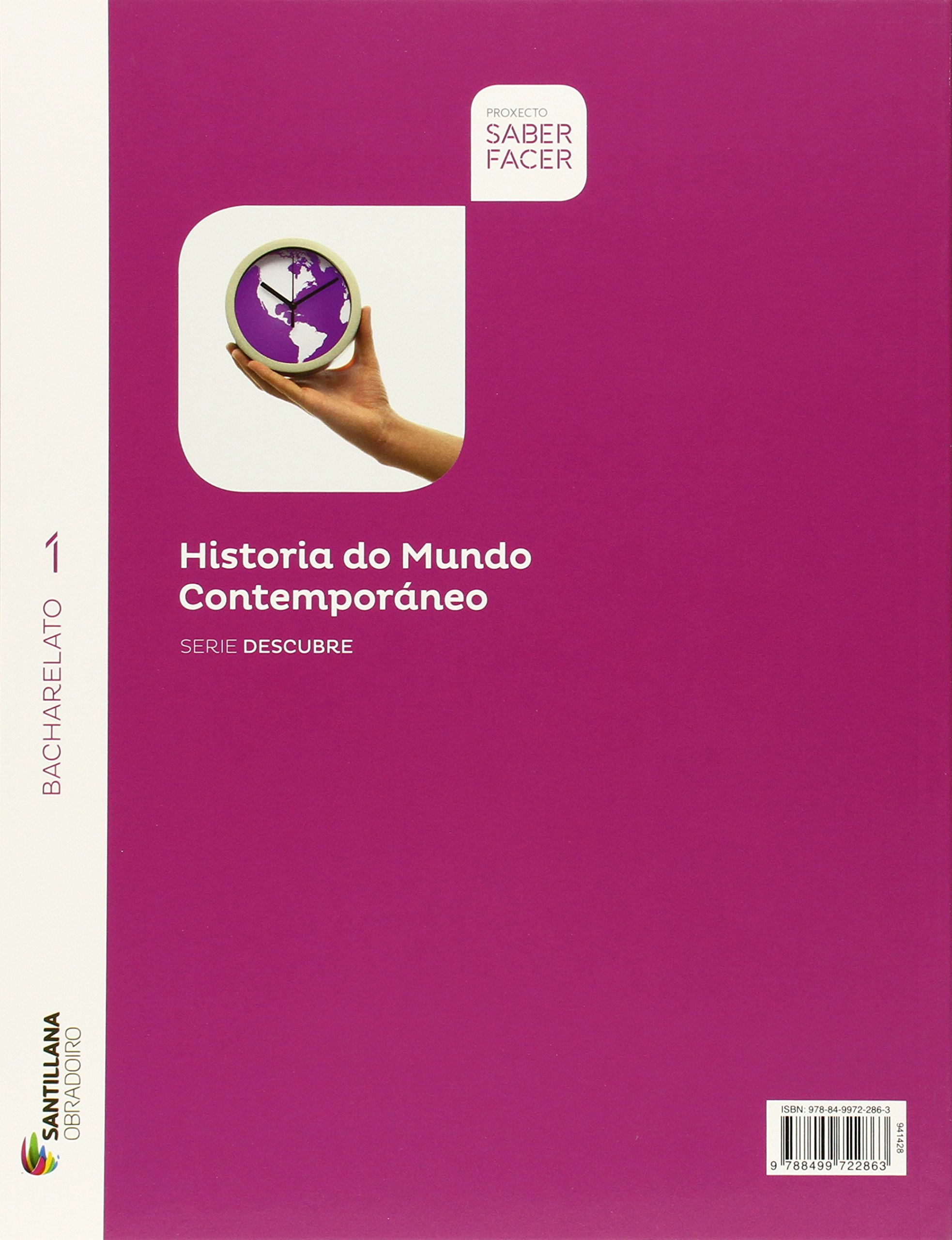 HISTORIA DO MUNDO CONTEMPORANEO SERIE DESCUBRE 1 BCH SABER FACER