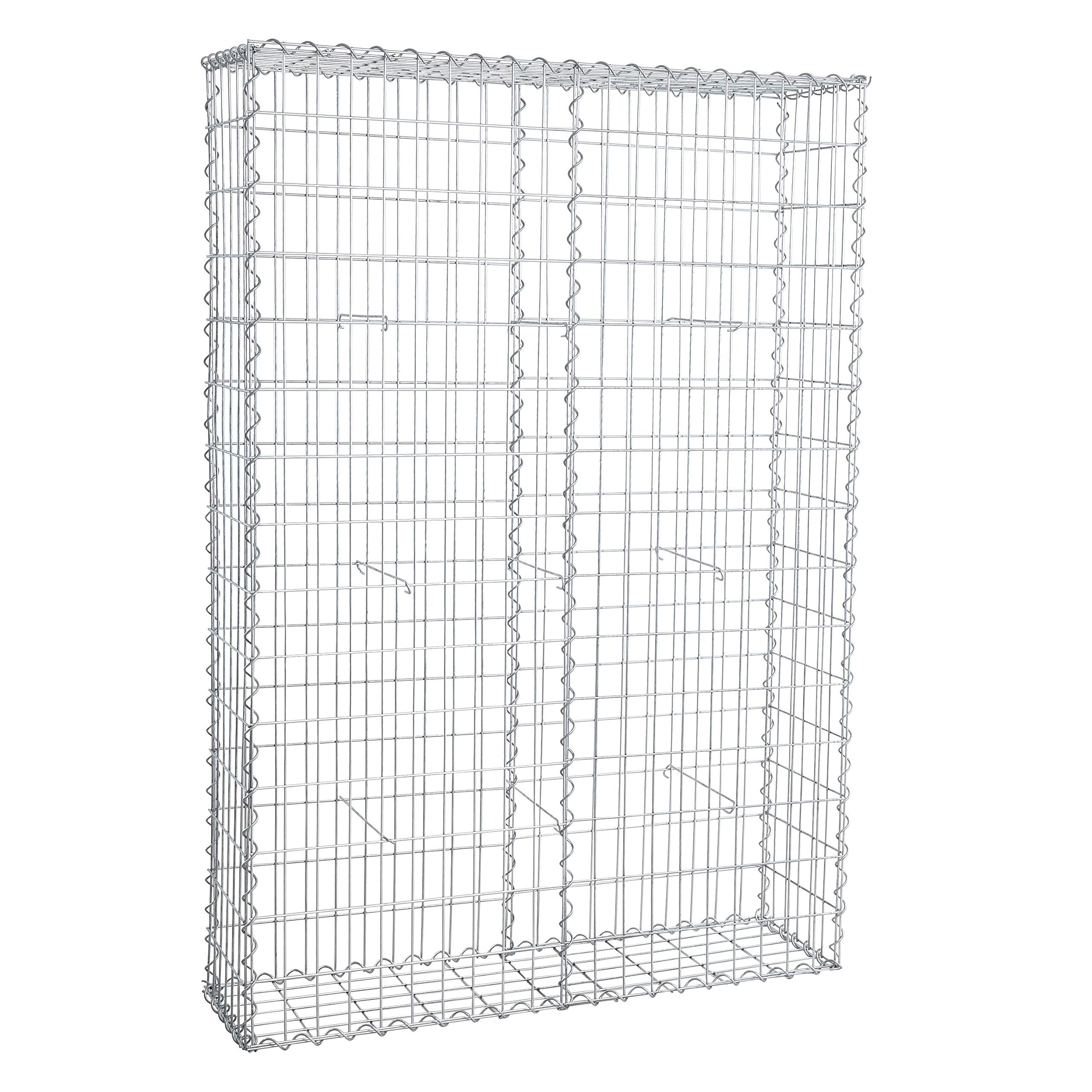 ESTEXO Gabione Steingabione Steinkorb 100x200x30 cm Gabionenwand Gabionenkorb Drahtkorb Mauer Gabionenmauer Sichtschutz
