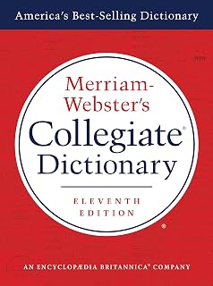 Merriam-Webster Collegiate Dictionary 11th Edition: Jacketed Hardcover, Indexed + Free Online Subscription