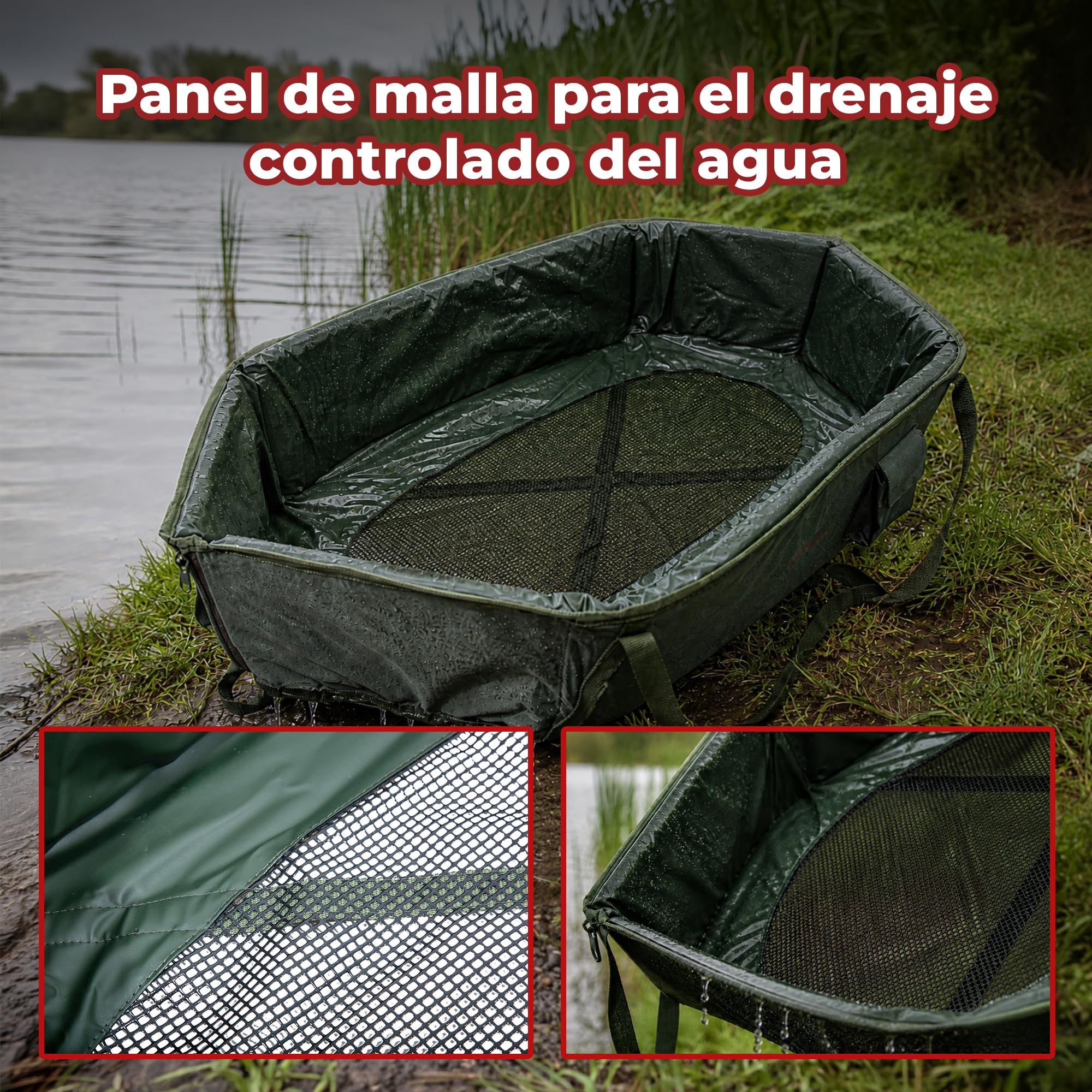 Ultimate Adventure Carp Cradle Alfombra de Desenganche | Cuna carpfishing