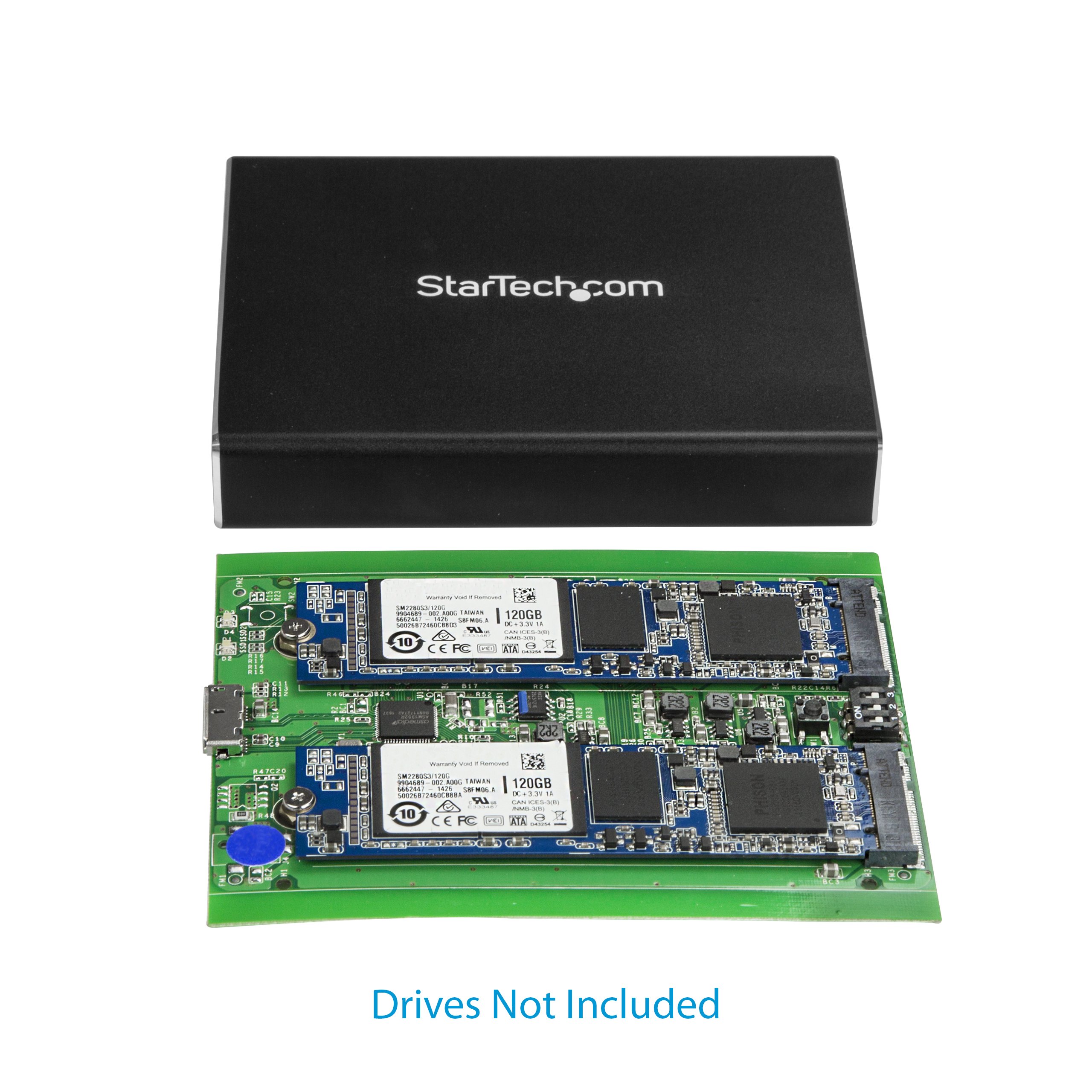 BOX ESTERNO USB 3.1 A 2 SLOT M.2 N