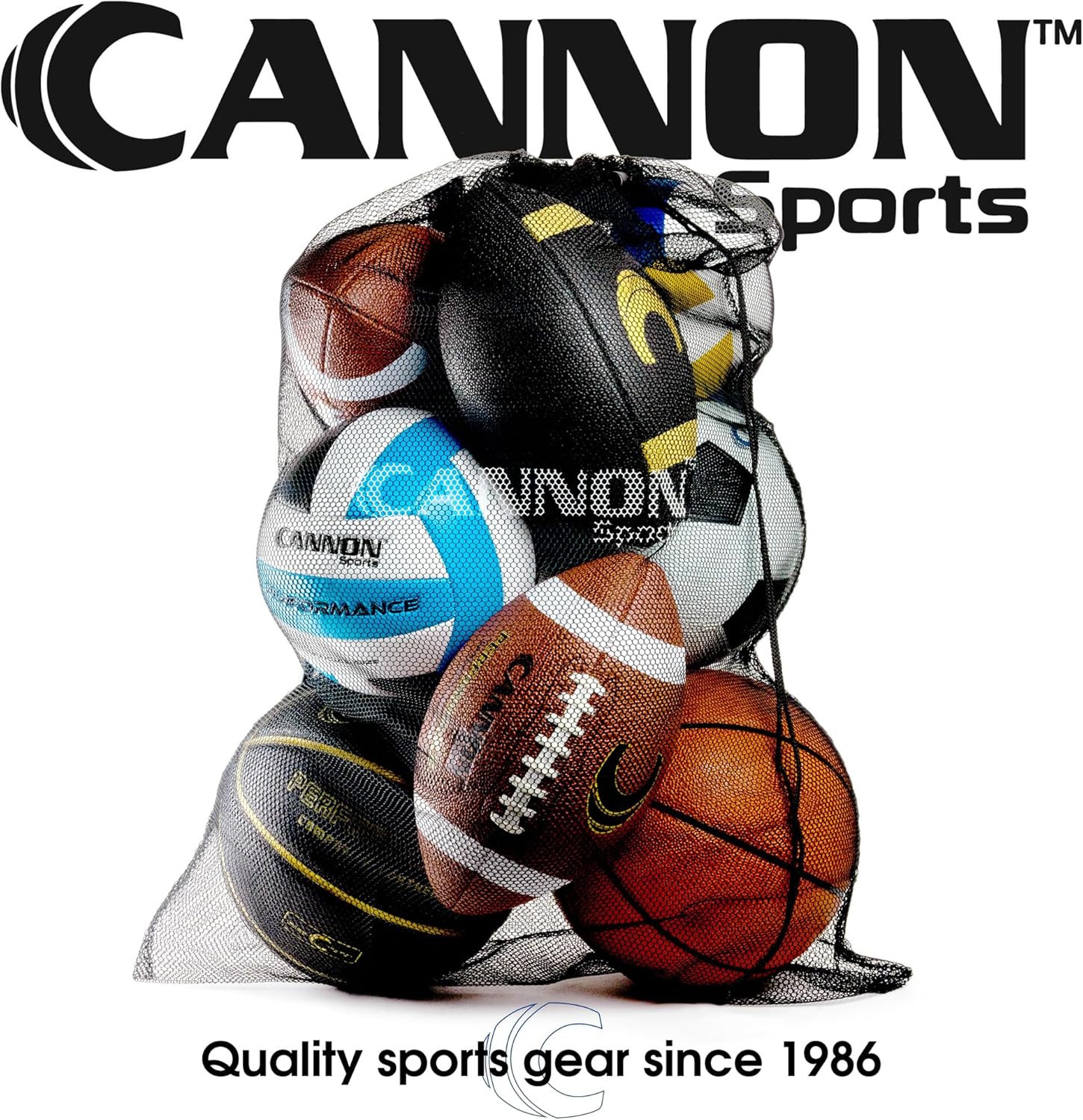 Cannon Sports Heavy Duty Chain Basketball Net – Rust Proof, All Weather Metal Net Replacement - Official Standard 12-Loop Metal Net for Indoor/Outdoor Basketball Rims