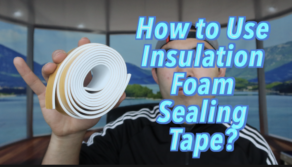 Watch How to Use Insulation Foam Sealing Weather Tape? on Amazon Live