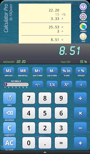 Calculator with Undo & History (Ad Free)