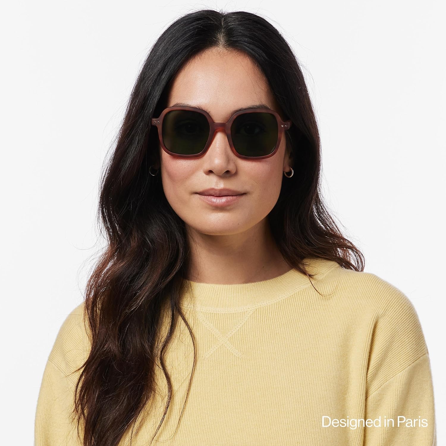 IZIPIZI SUN # OFFICE Square Sunglasses For Men & Women, 100% UV Protection Anti-Scratch Grey Lenses