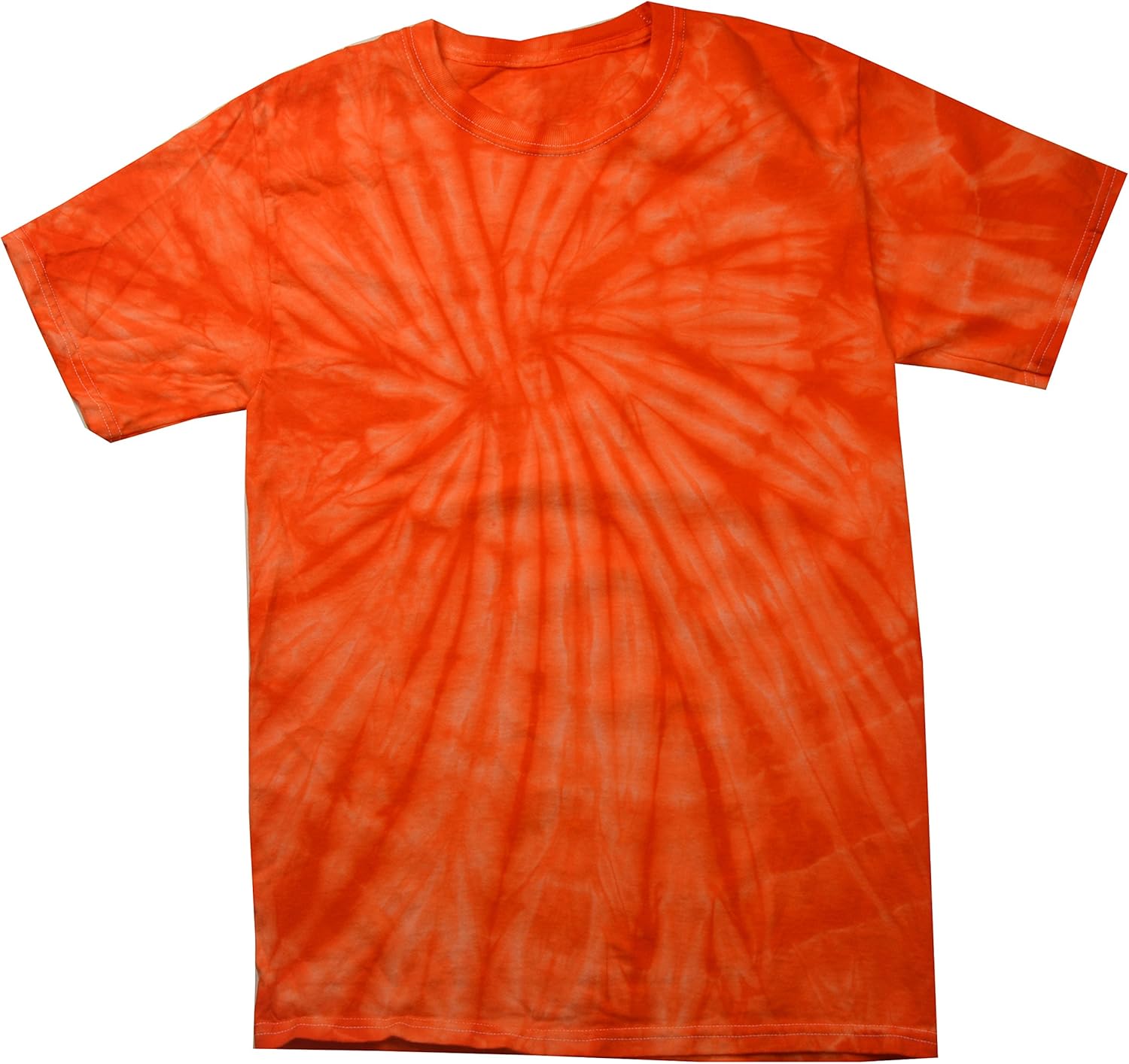 Colortone Spider Tie Dye T-Shirts for Men and Women - Unisex Short Sleeve Tie-Dye T Shirts for Adults