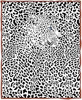 Vista 3 de Manta de forro polar con estampado de guepardo, 330GSM, 40 x 50 pulgadas, mullida, cómoda, súper suave, con estampado de guepardo, regalo